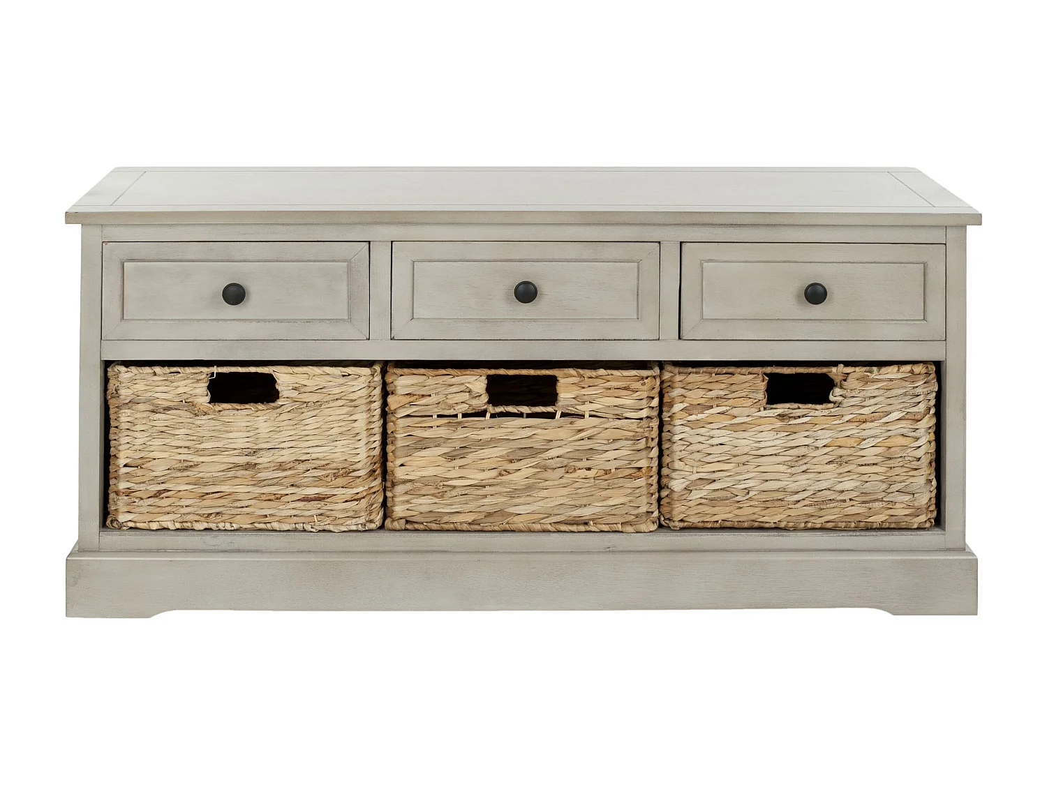 Meubles de rangement Gris vintage 39 X 106 X 50.03 cm - Tomasa