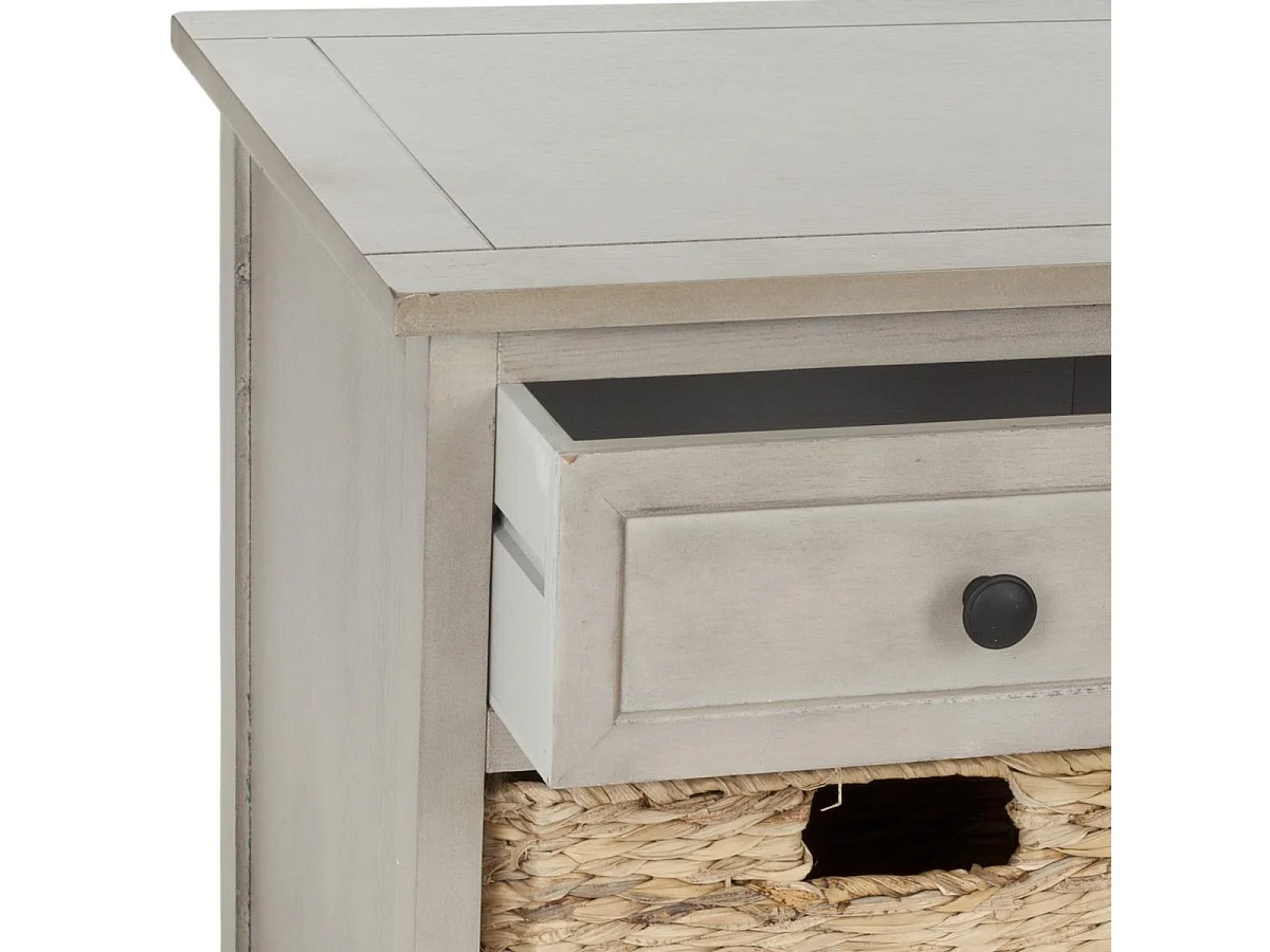 Meubles de rangement Gris vintage 39 X 106 X 50.03 cm - Tomasa