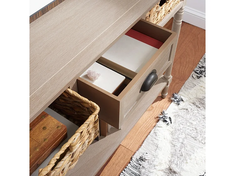 Meubles de rangement Gris 115 x 35 x 80 cm - Christa
