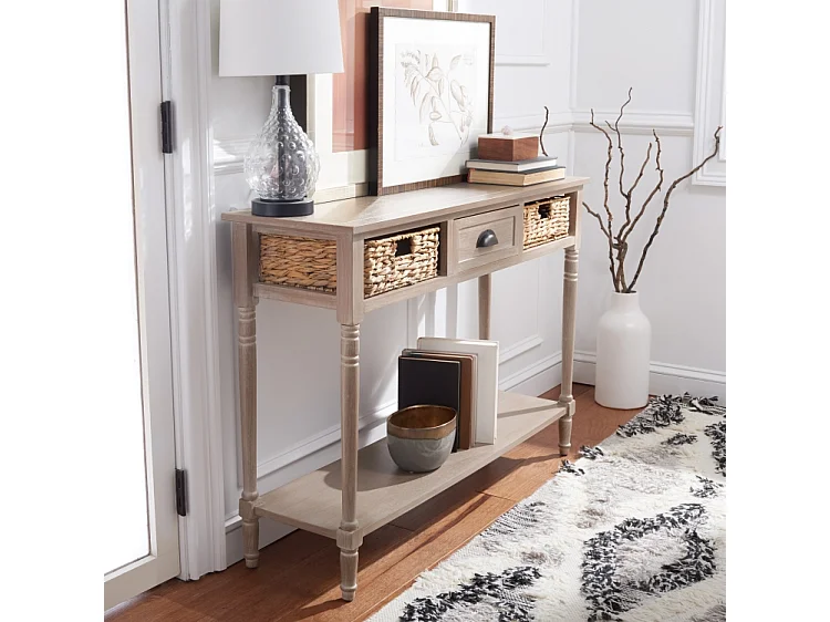 Meubles de rangement Gris 115 x 35 x 80 cm - Christa