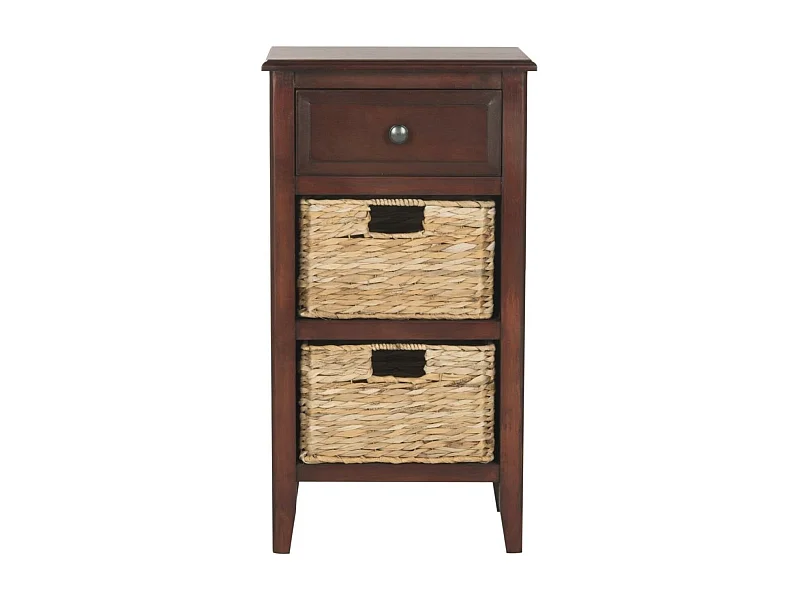 Meubles de rangement Rouge 40 x 30 x 65 cm - Everly