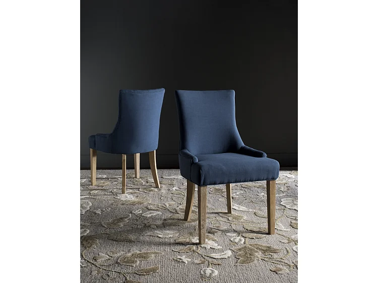 Lot de 2 chaise Bleu Acier 62 X 55 X 92.45 cm - Shirlene