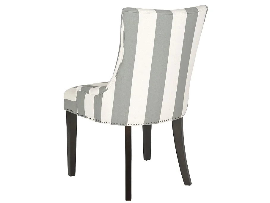 Lot de 2 chaise Gris et os 63 X 56 X 92.45 cm - Marcelina