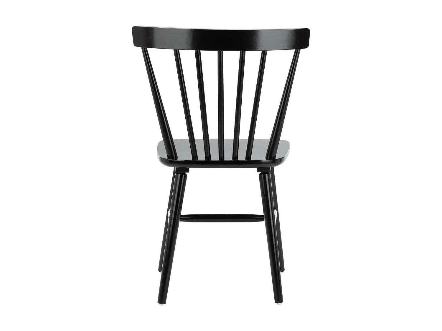 Lot de 2 Chaises de salle à manger Noir 50 x 50 x 85 cm - Winona