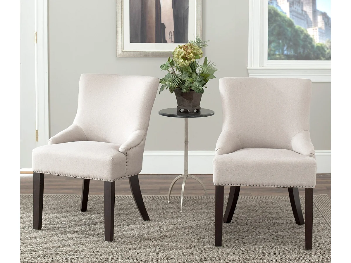 Lot de 2 chaise Beige 55 X 64 X 87.88 cm - Luanne
