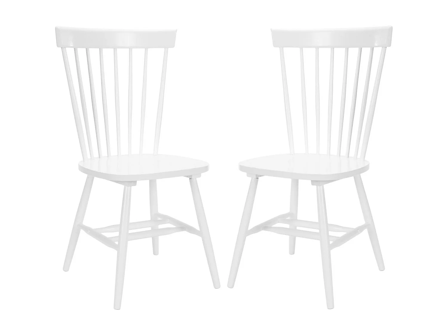 Chaises de salle à manger Blanc 50 x 55 x 90 cm - Parker