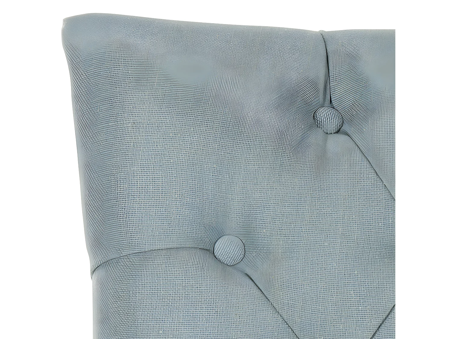 Lot de 2 chaise Bleu ciel 60 X 56 X 92.45 cm - Saundra