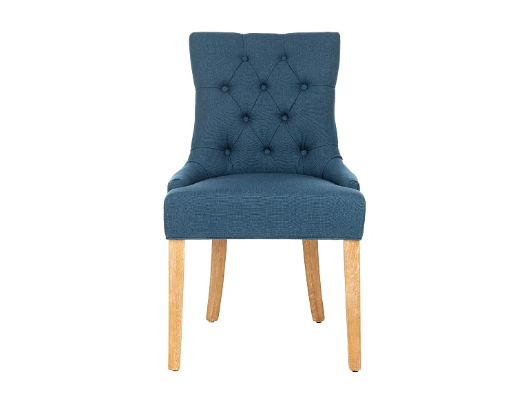 Lot de 2 chaise Bleu ciel 60 X 56 X 92.45 cm - Saundra