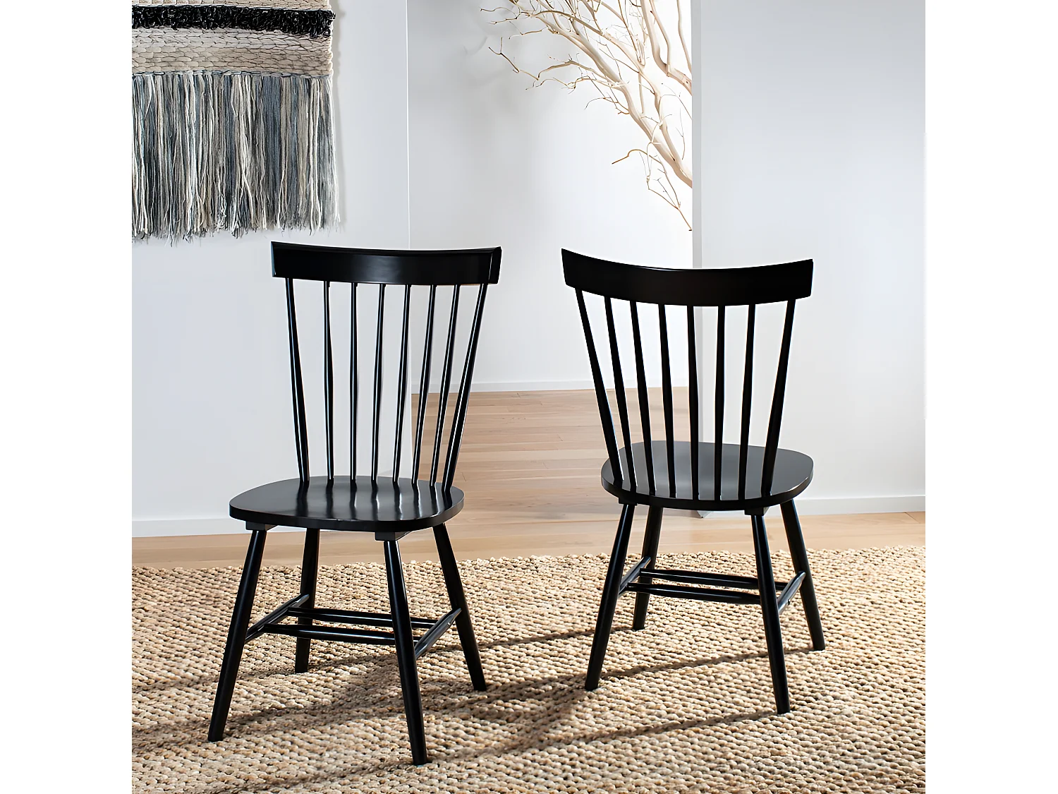 Lot de 2 Président NOIR 52 X 53 X 91 cm - Parker