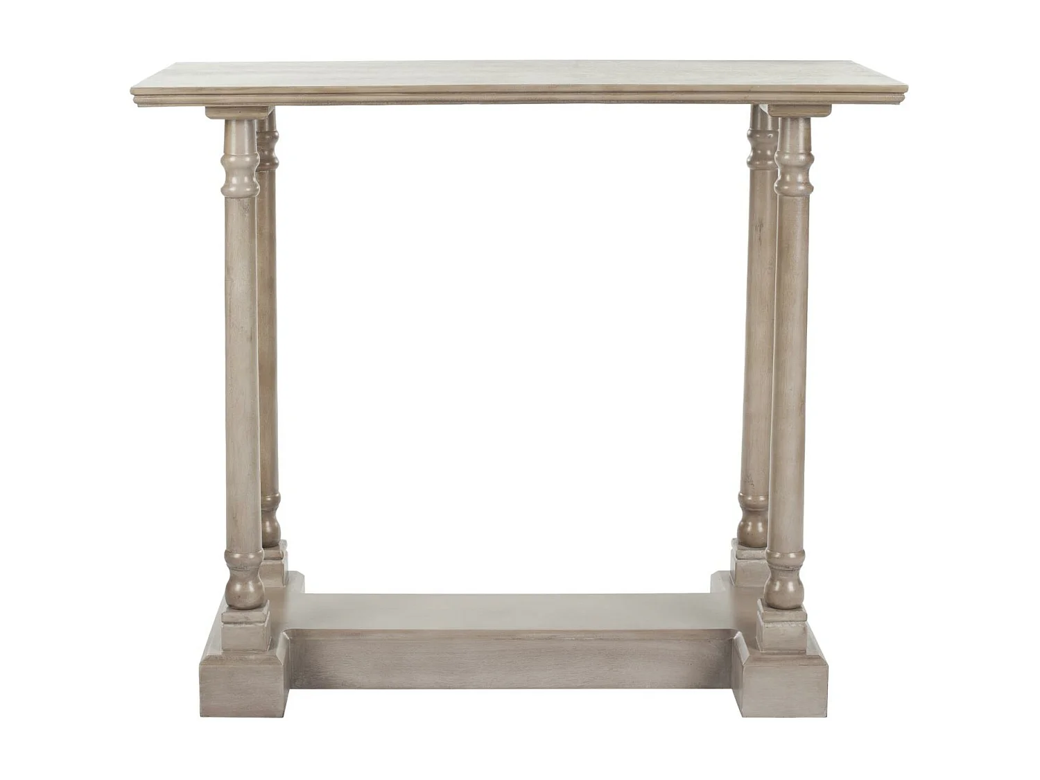 Table d'appoint Gris Vintage 40 X 96 X 81.02 cm - Elvia
