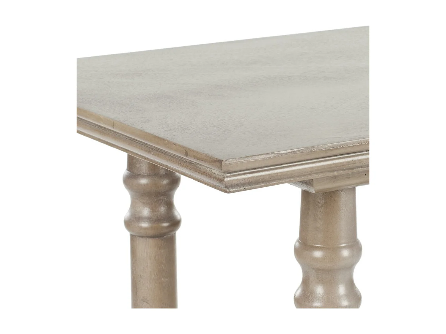 Table d'appoint Gris Vintage 40 X 96 X 81.02 cm - Elvia