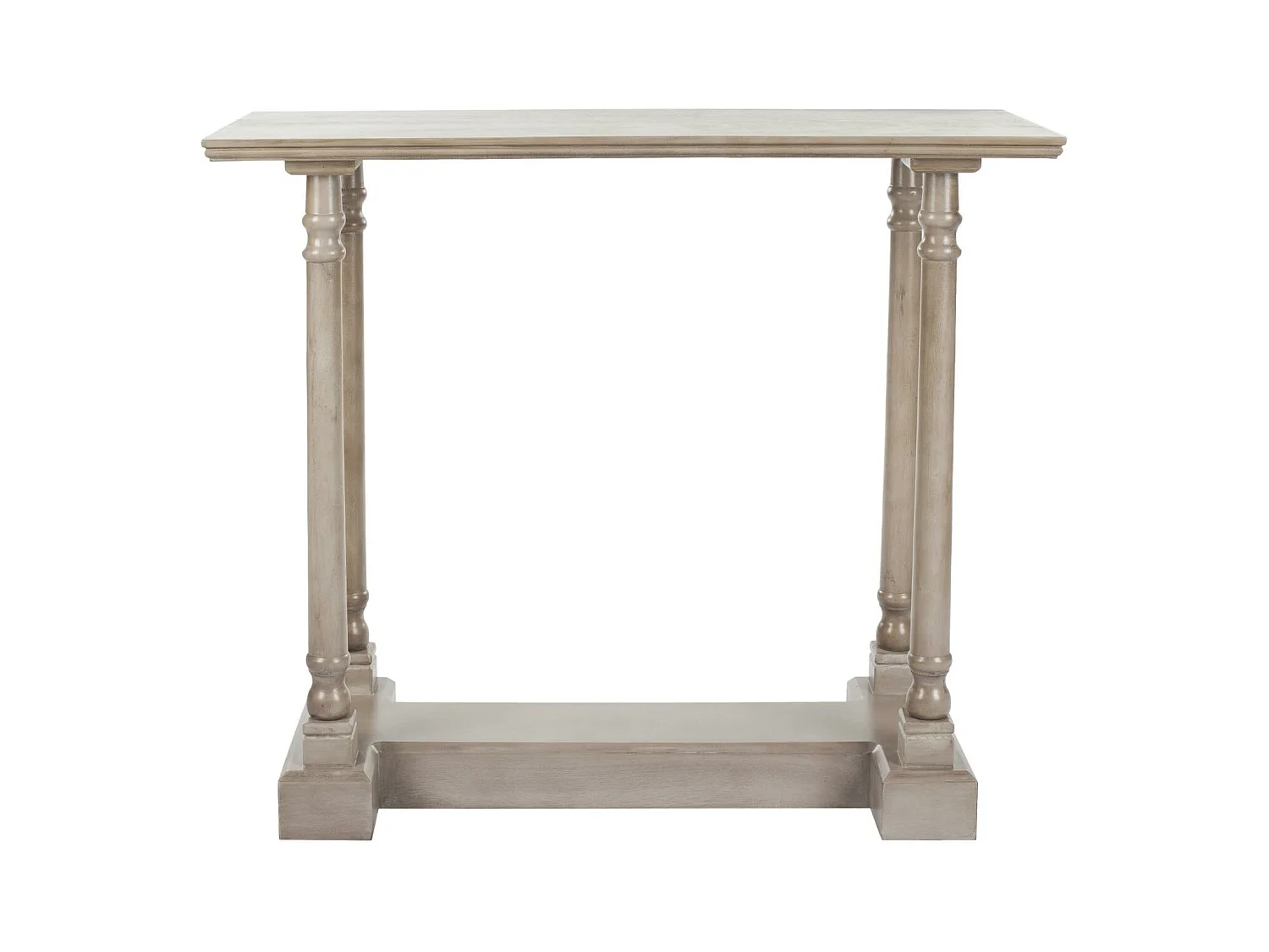 Table d'appoint Gris Vintage 40 X 96 X 81.02 cm - Elvia