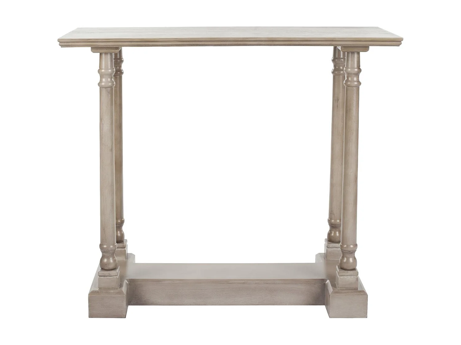 Table d'appoint Gris Vintage 40 X 96 X 81.02 cm - Elvia