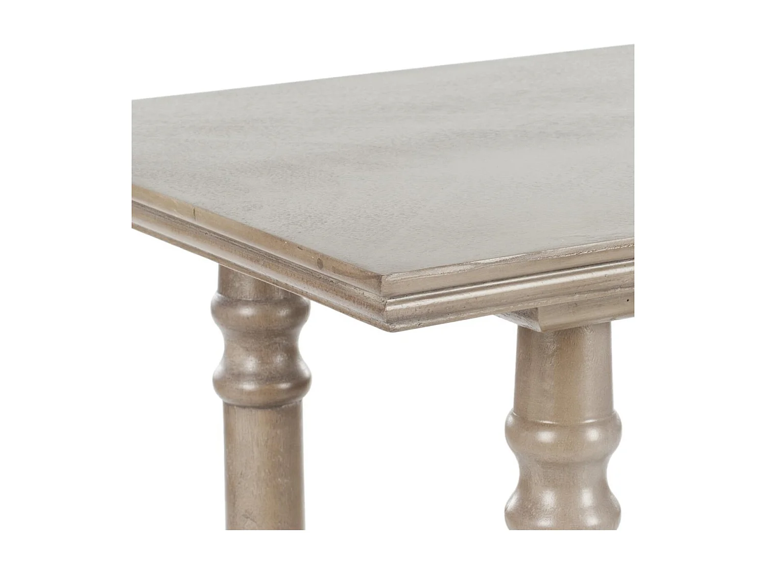 Table d'appoint Gris Vintage 40 X 96 X 81.02 cm - Elvia