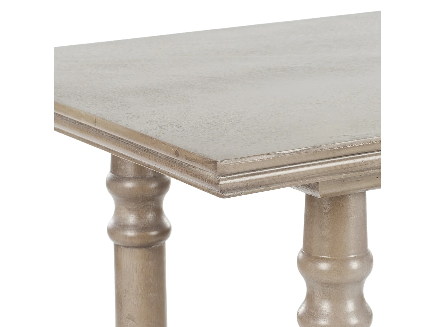 Table d'appoint Gris Vintage 40 X 96 X 81.02 cm - Elvia