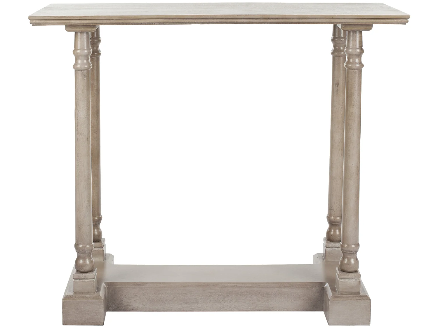 Table d'appoint Gris Vintage 40 X 96 X 81.02 cm - Elvia