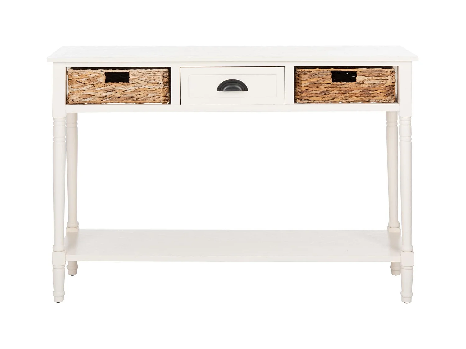 Table d'appoint Déchiré et blanc 34 X 113 X 80.01 cm - Jeane