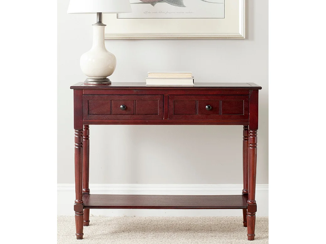 Table d'appoint Cerise foncée 35 X 91 X 74.93 cm - Margarite