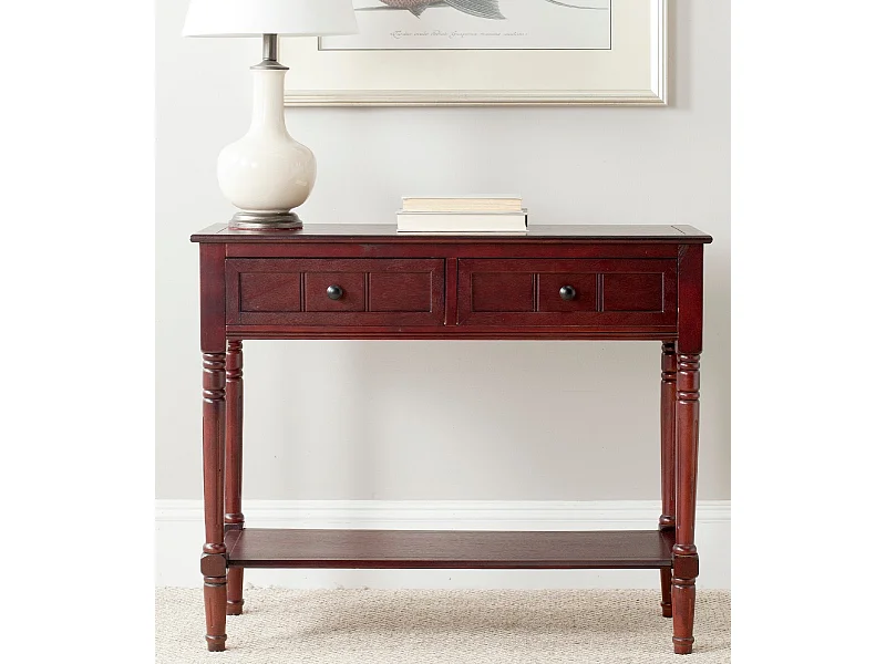 Table d'appoint Cerise foncée 35 X 91 X 74.93 cm - Margarite