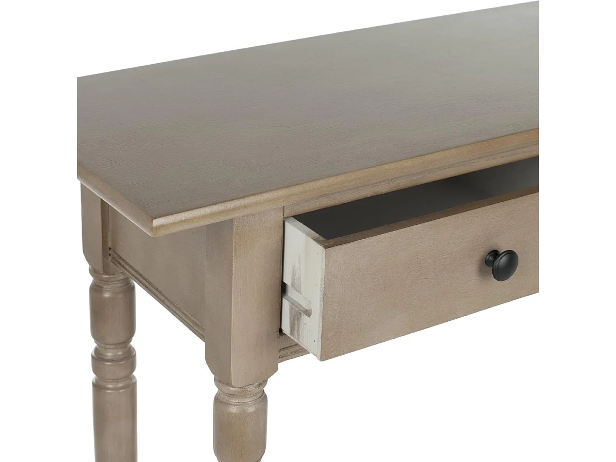 Table d'appoint Gris Vintage 33 X 96 X 81.02 cm - Eathel