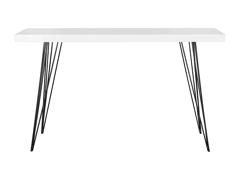 Table d'appoint Blanc et noir 44 X 140 X 82.04 cm - Enid