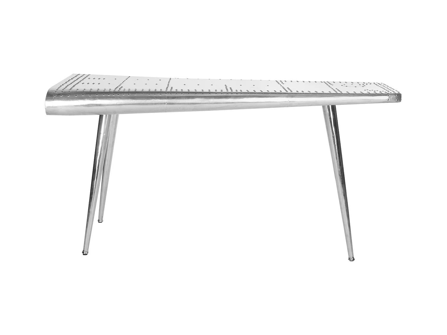 Table d'appoint Argent 58 X 140 X 73.66 cm - Monnie