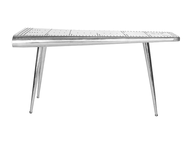 Table d'appoint Argent 58 X 140 X 73.66 cm - Monnie