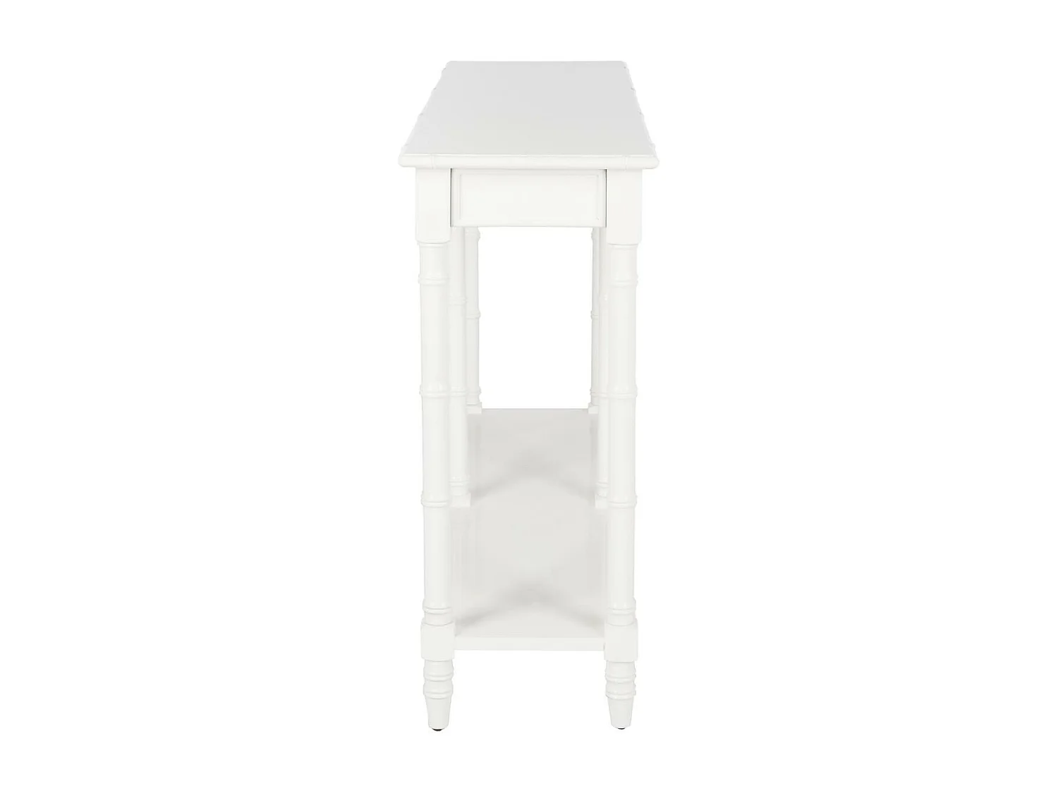 Table d'appoint Blanc 130 X 34 X 80.01 cm - Freeda