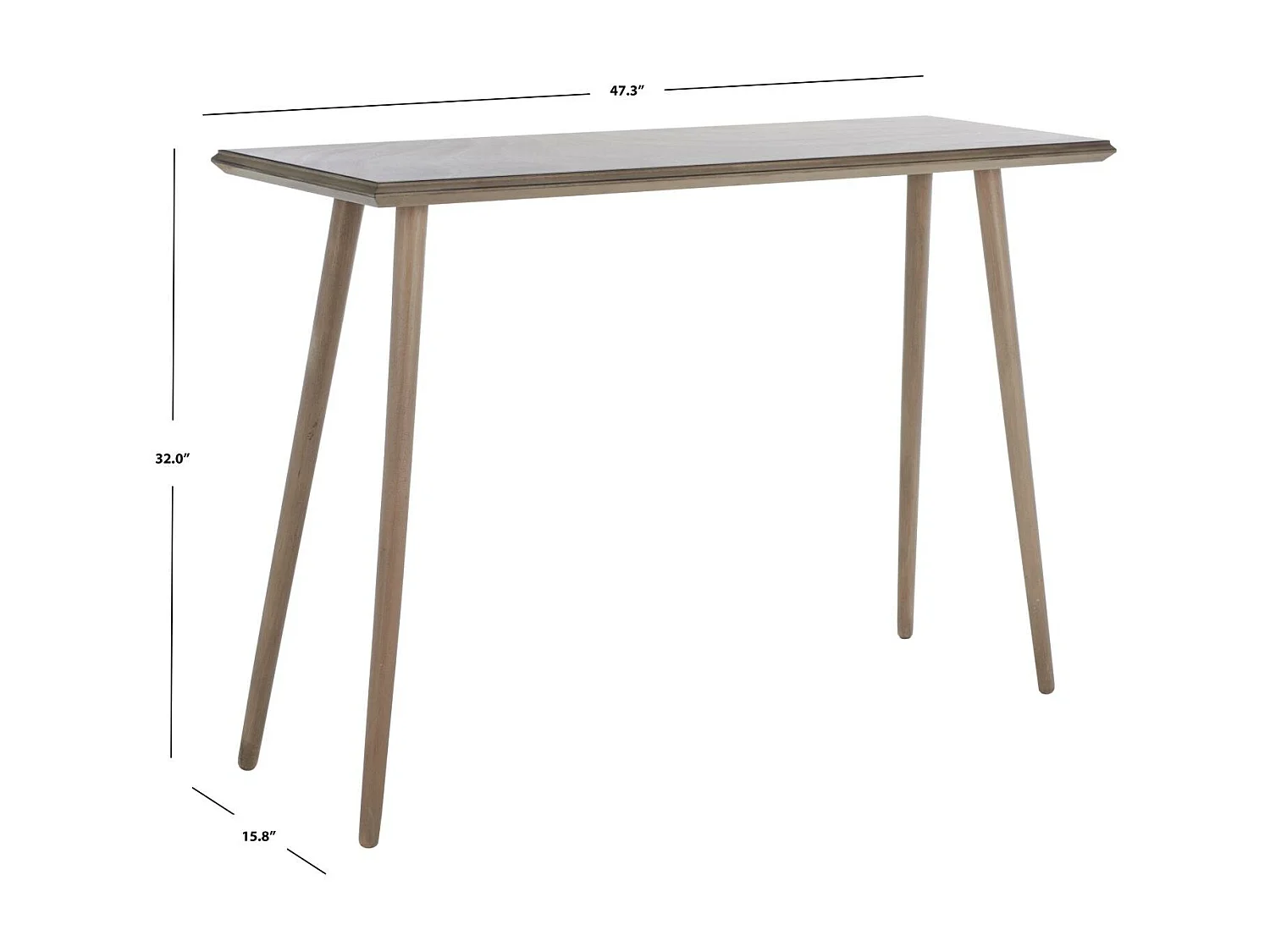 Table d'appoint Chocolat 40 X 120 X 81.28 cm - Versa