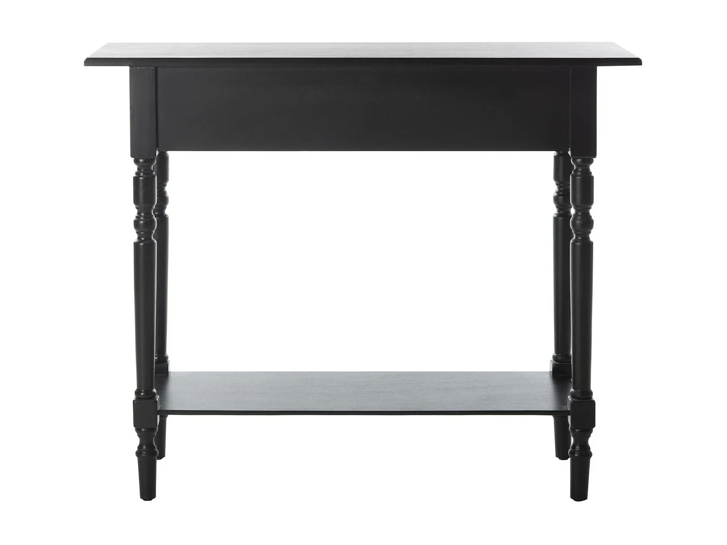 Table d'appoint Distressed et noir 33 X 96 X 78.74 cm - Eathel