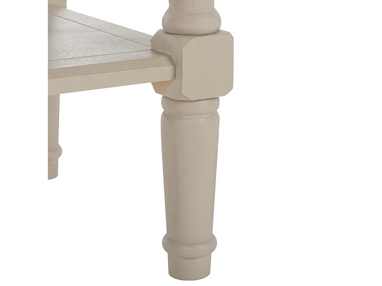 Table d'appoint Gris Vintage 35 X 91 X 74.93 cm - Margarite