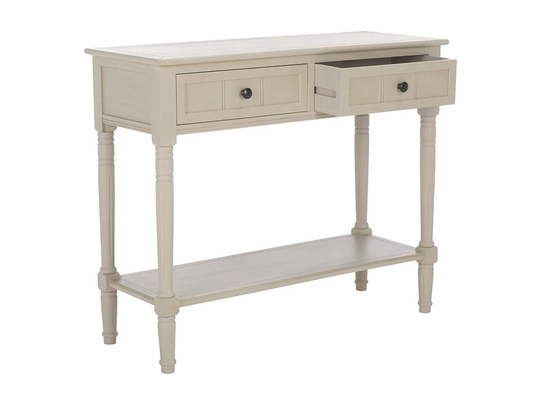Table d'appoint Gris Vintage 35 X 91 X 74.93 cm - Margarite