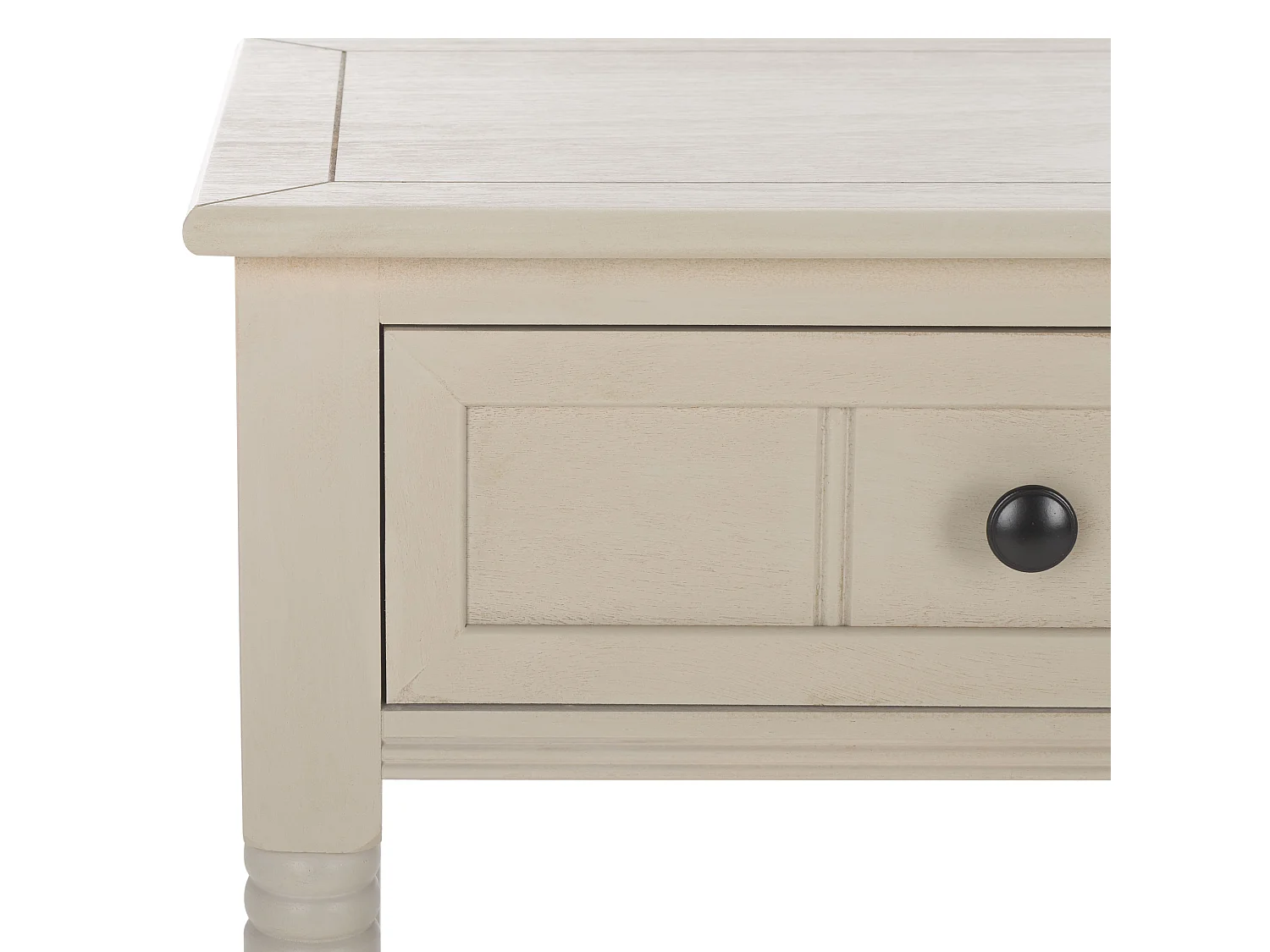 Table d'appoint Gris Vintage 35 X 91 X 74.93 cm - Margarite