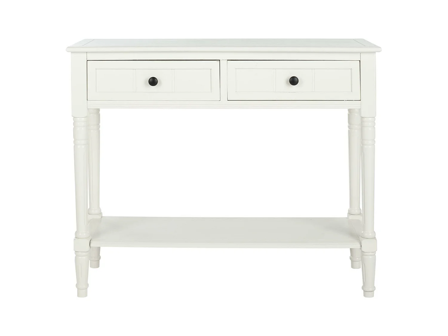 Table d'appoint Déchiré et crème 35 X 91 X 74.93 cm - Margarite