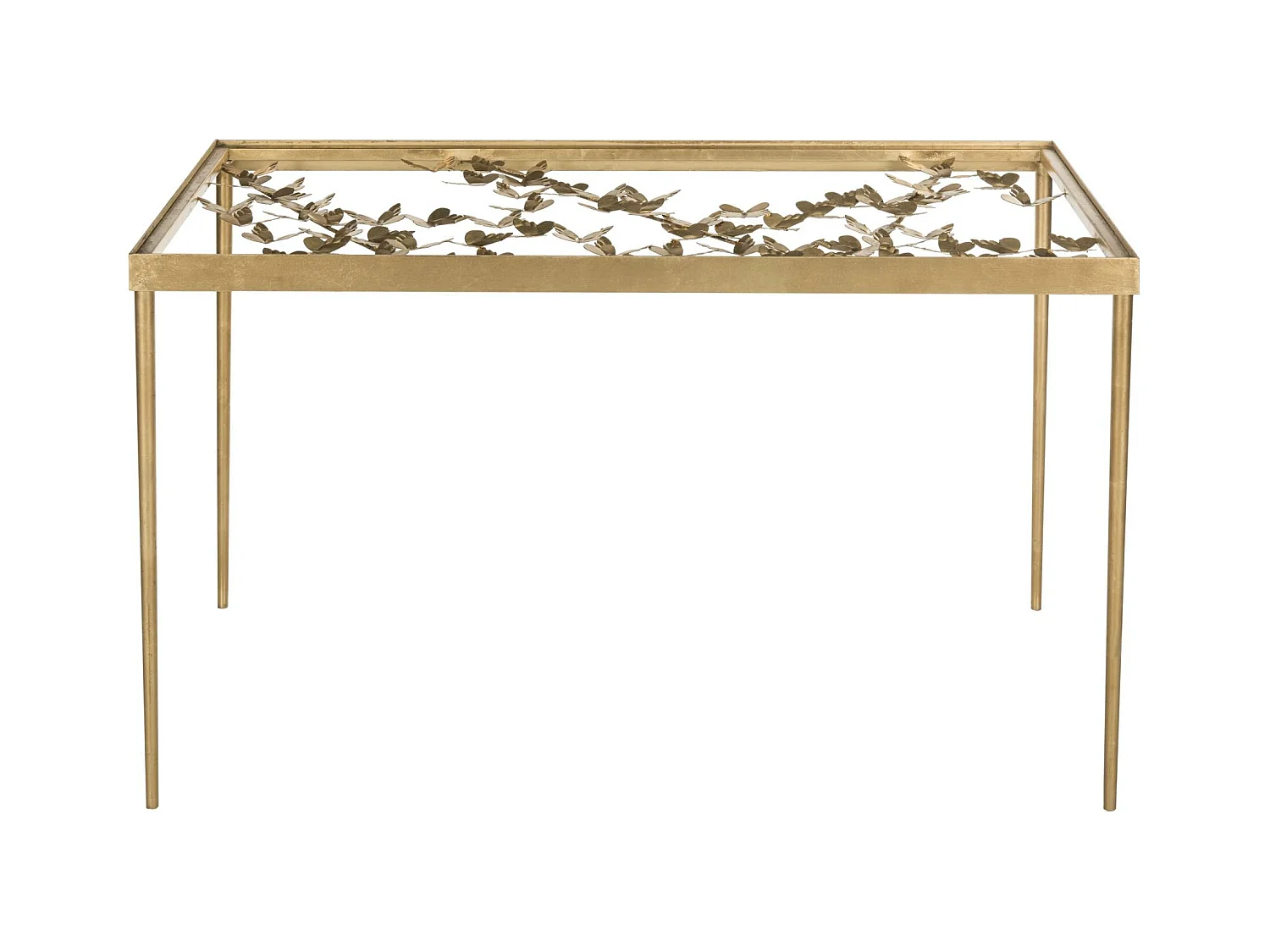 Bureau Or et transparent 60 X 119 X 74.93 cm - Olivine