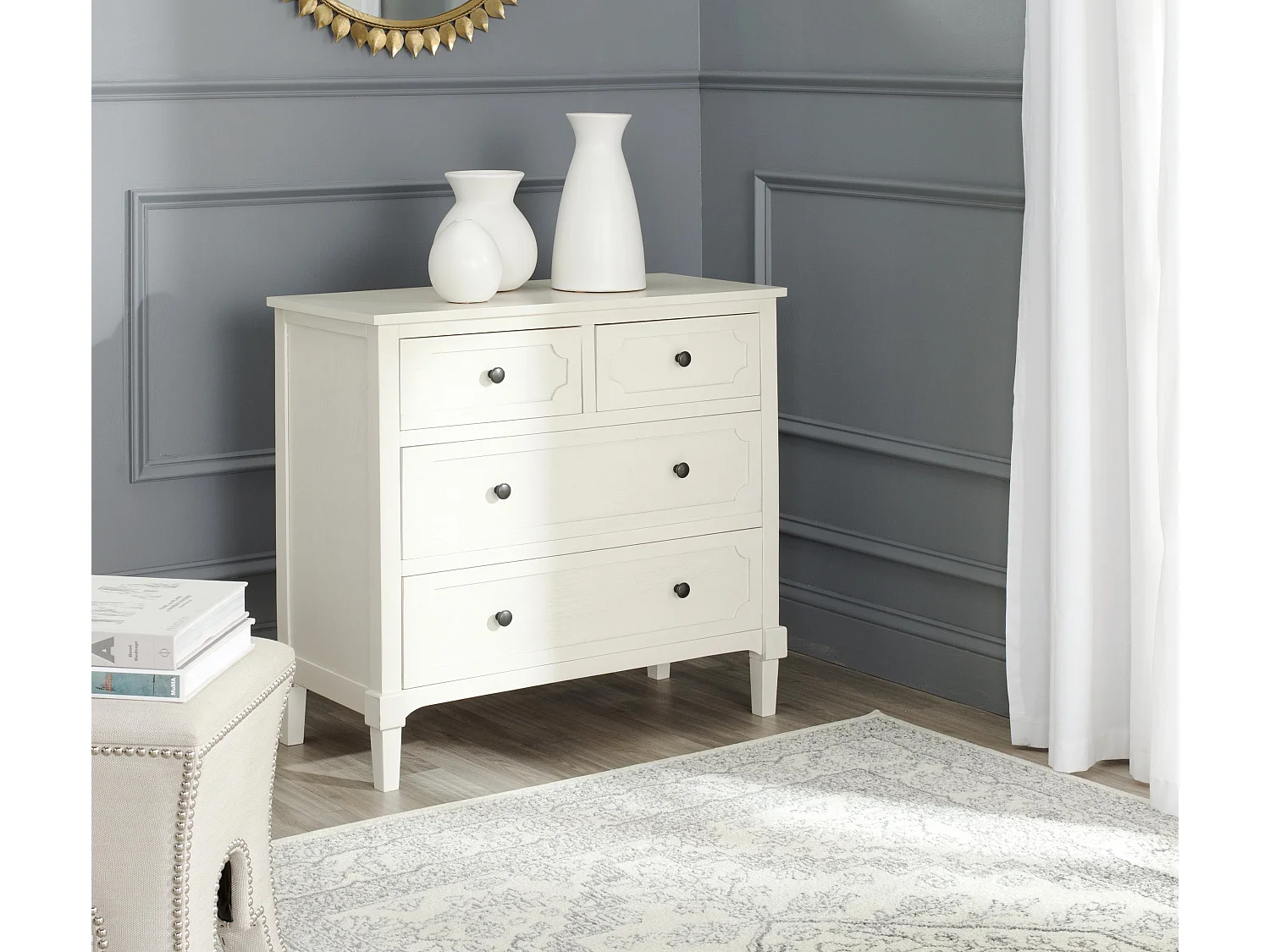 Meubles de rangement Blanc 80 X 34 X 74.93 cm - Luvinia