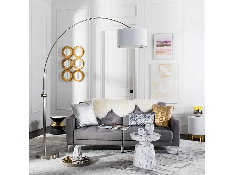 Lampadaire Nickel 46 X 183 X 218.44 cm - Vita