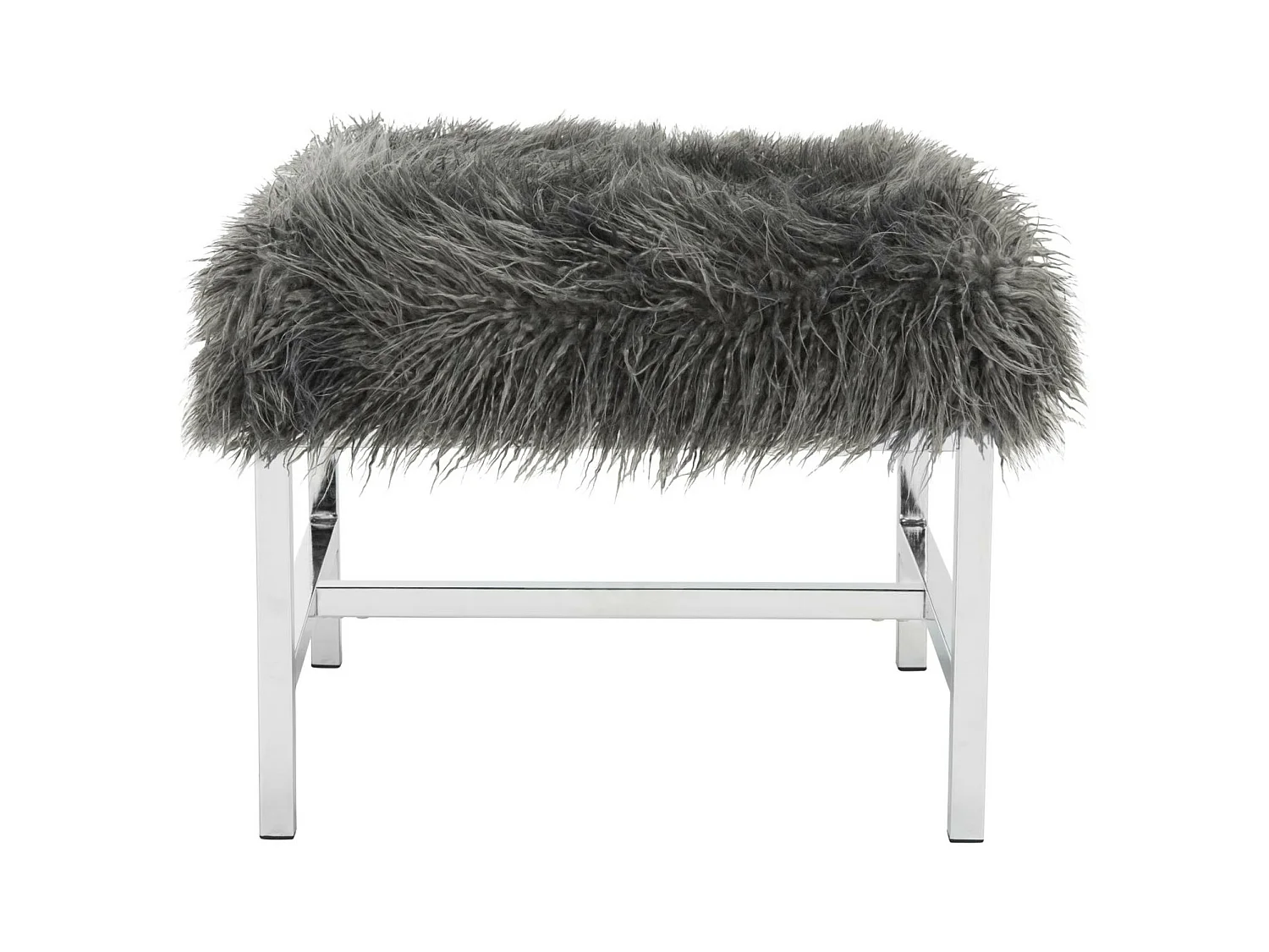 Banc & Ottomane Gris 53 X 53 X 41.91 cm - Eppie