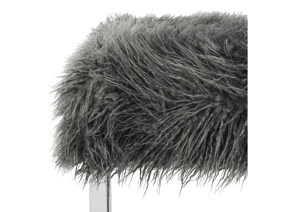 Banc & Ottomane Gris 53 X 53 X 41.91 cm - Eppie
