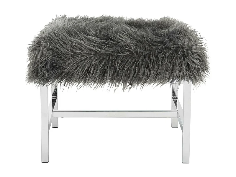 Banc & Ottomane Gris 53 X 53 X 41.91 cm - Eppie