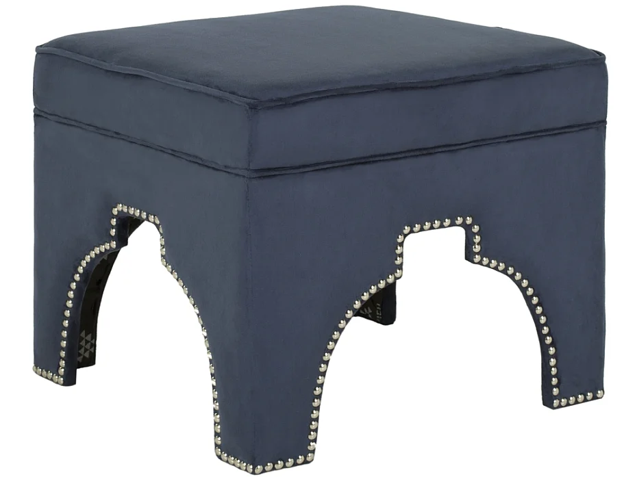 Banc & Ottomane Bleu marine 54 X 54 X 45.46 cm - Thomasina