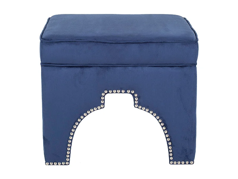 Banc & Ottomane Bleu marine 54 X 54 X 45.46 cm - Thomasina