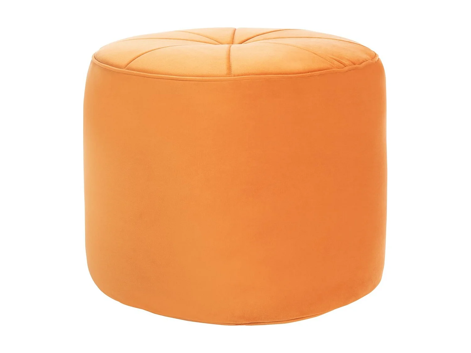 Banc & Ottomane Orange 53.34 X 53.34 X 48.26 cm - Lorine
