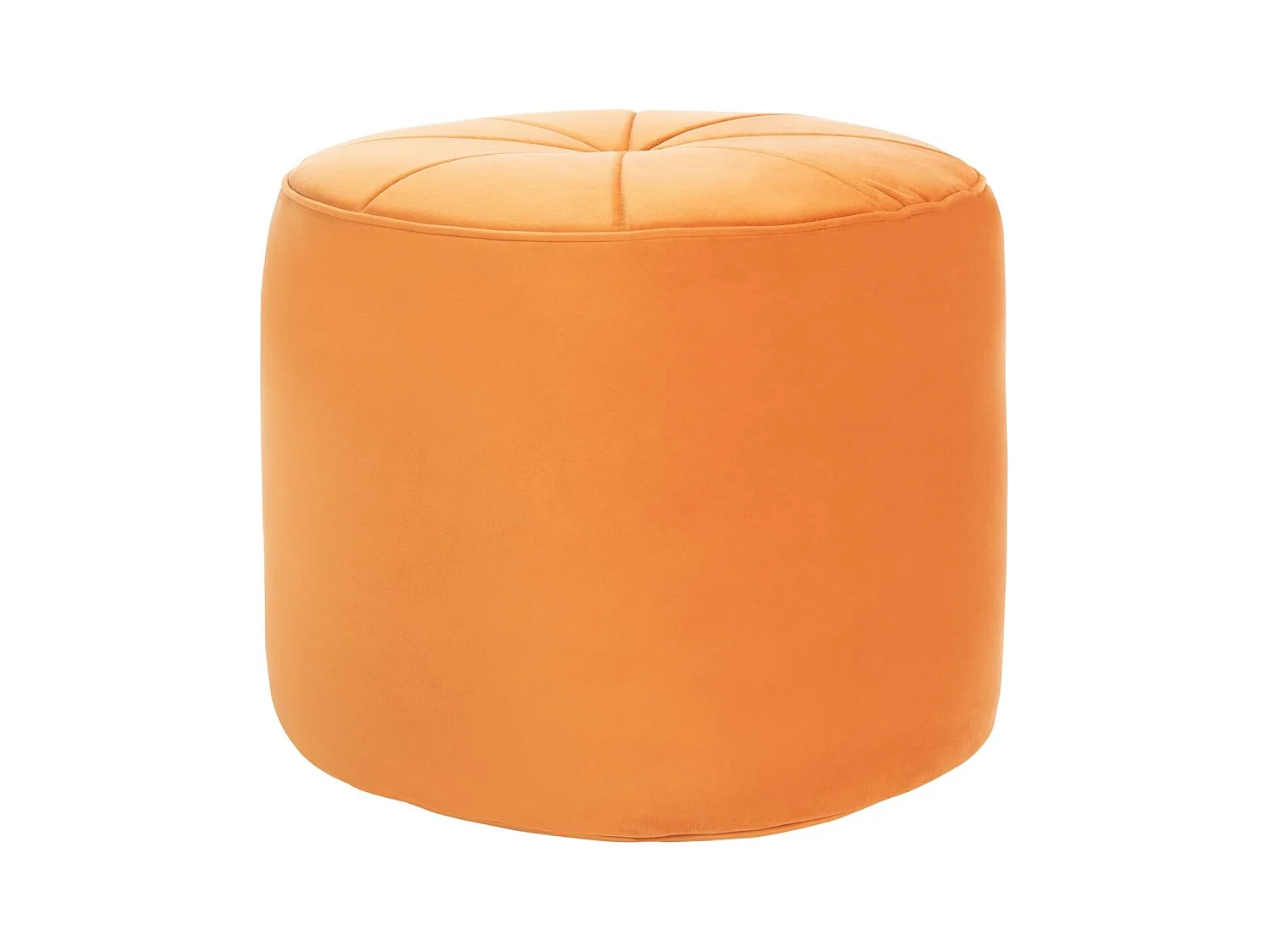 Banc & Ottomane Orange 53.34 X 53.34 X 48.26 cm - Lorine