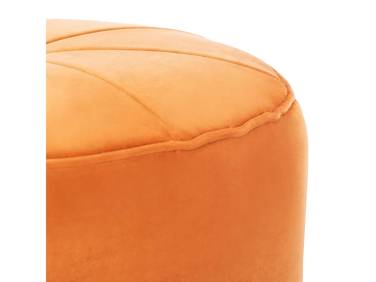 Banc & Ottomane Orange 53.34 X 53.34 X 48.26 cm - Lorine