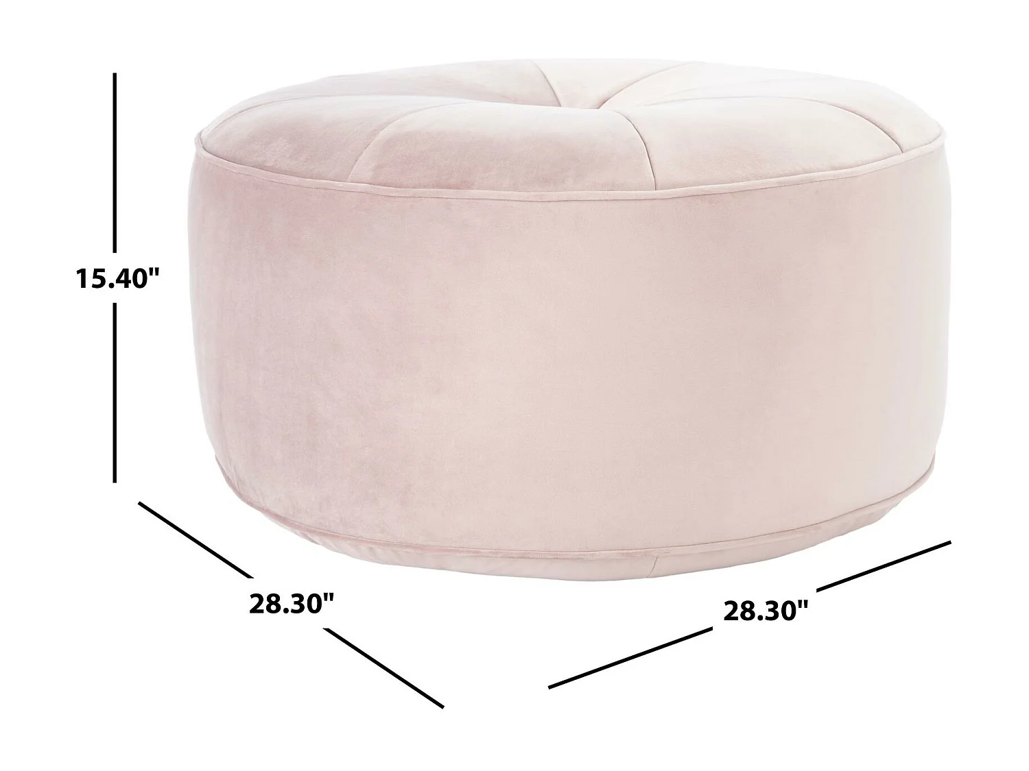 chaise Fard à joues 71.882 X 39.116 X 71.882 cm - Consuelo