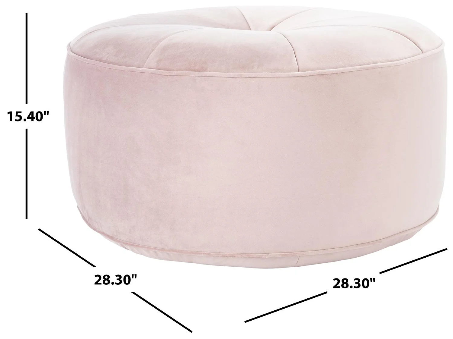 chaise Fard à joues 71.882 X 39.116 X 71.882 cm - Consuelo