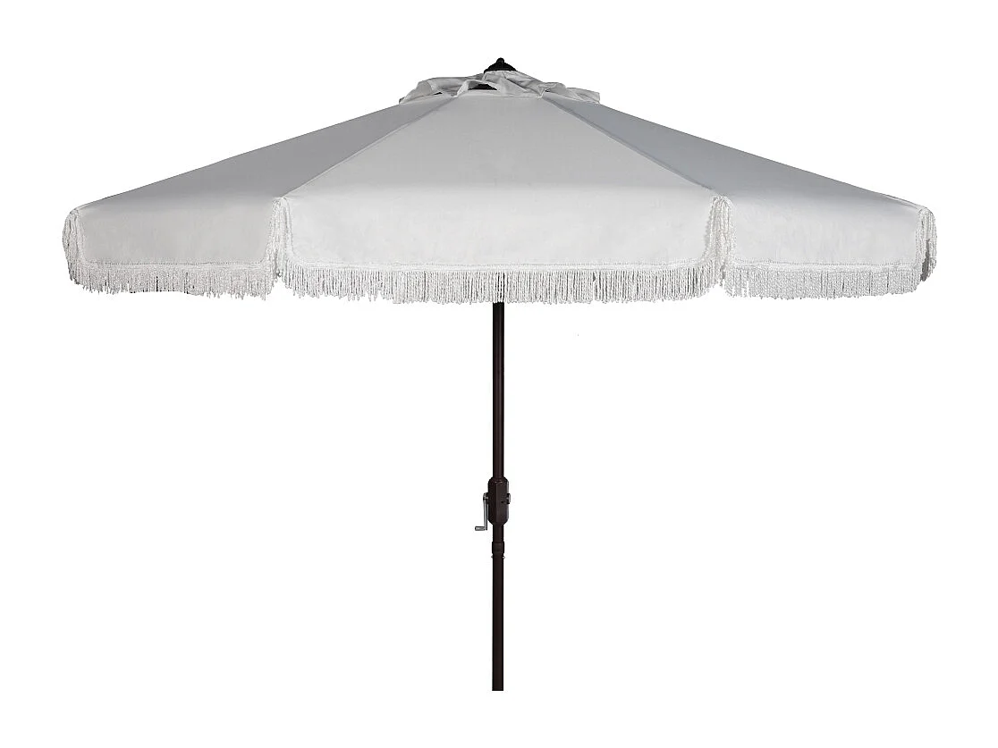 Parasol Blanc OPEN: 255 x 255 X 250 CLOSE: 15 x 15 x 250 cm - Fabia