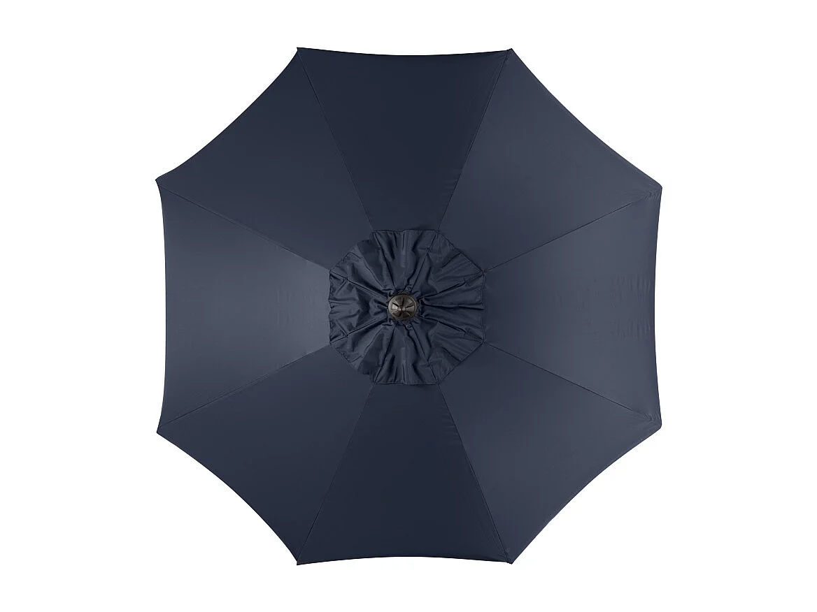 Parasol Marine/Blanc OPEN: 255 x 255 X 250 CLOSE: 15 x 15 x 250 cm - Dorinda