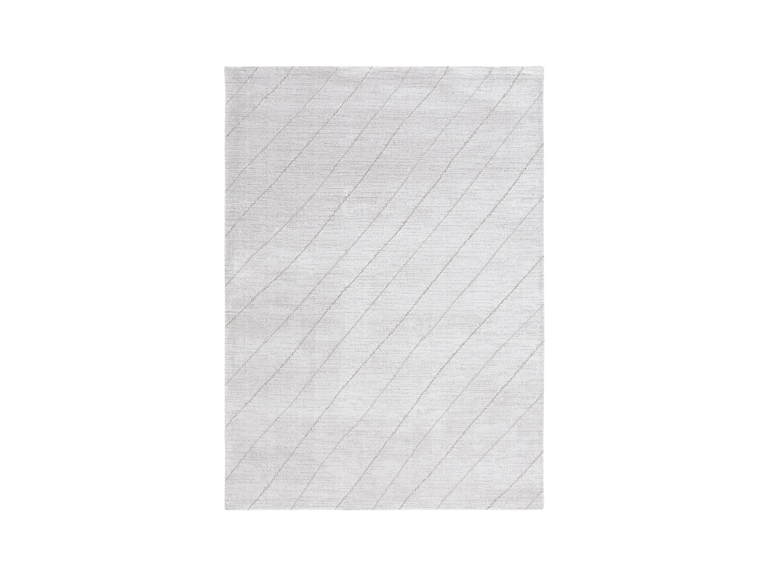 Tapis Gris clair/Gris 160 X 229 cm - Ellerie
